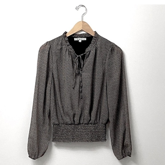 Cleo Petites Peasant Blouse - Picture 1 of 6